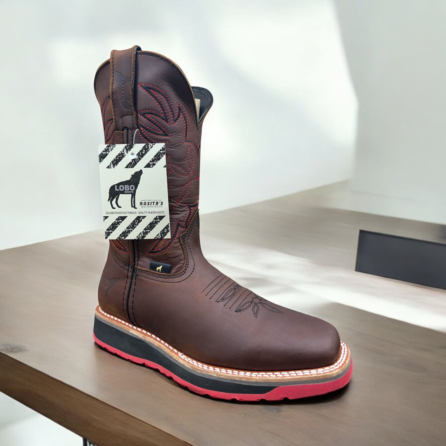 200 Melissa Cognac Red Sole