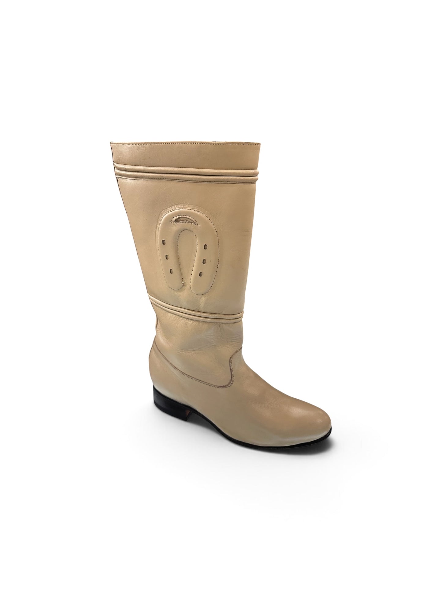 Bota Escaramuza Niña Piel Hueso
