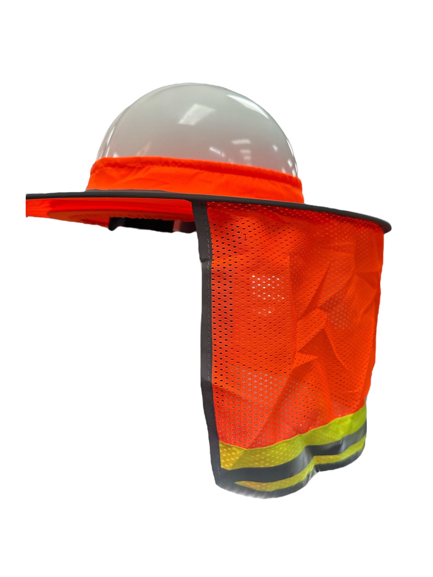 Sombra Para Casco Anaranjada