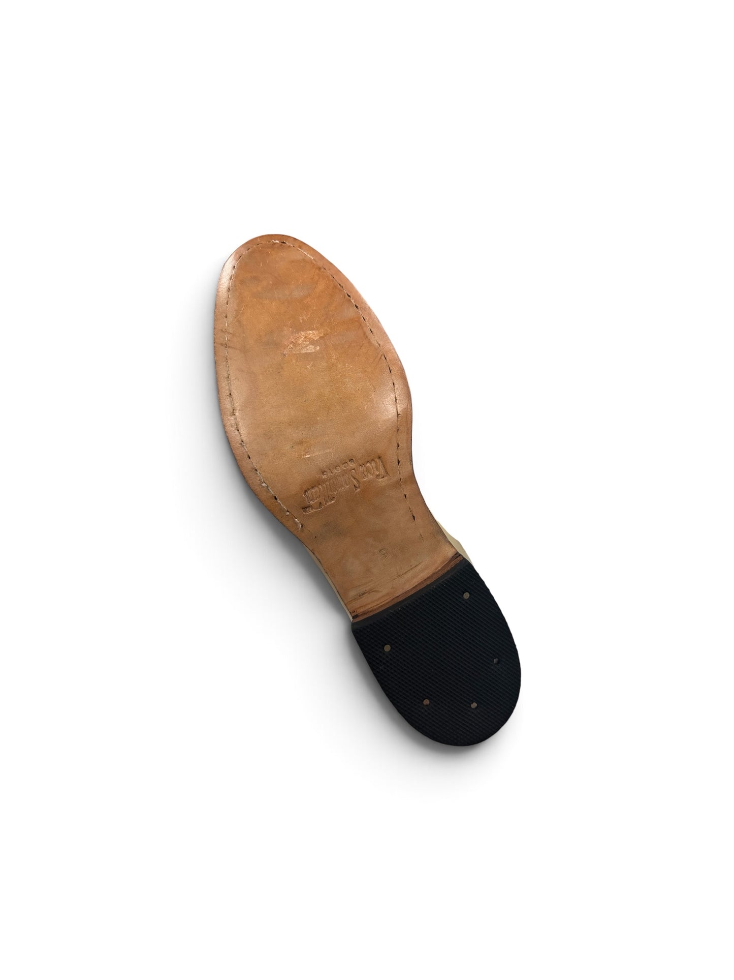 Bota Escaramuza Niña Piel Hueso