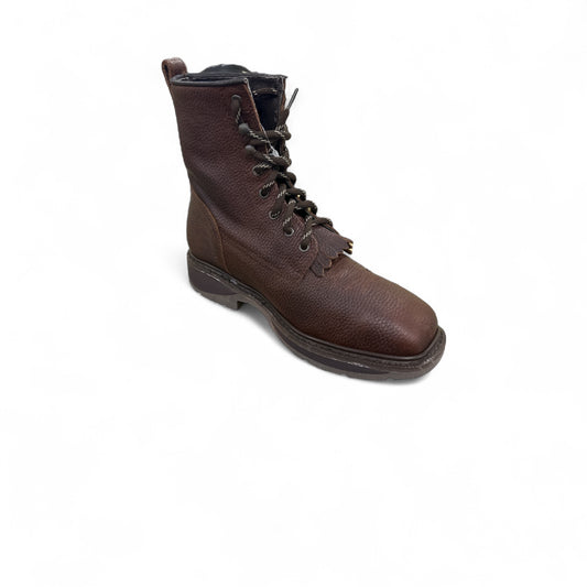 225-1C Lace-Up Caisson Choco