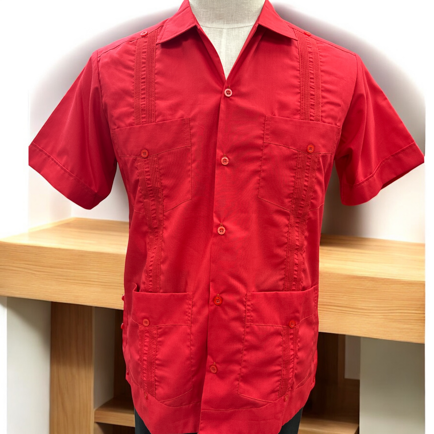Guayabera Roja