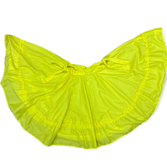 Falda Folklorica Amarilla