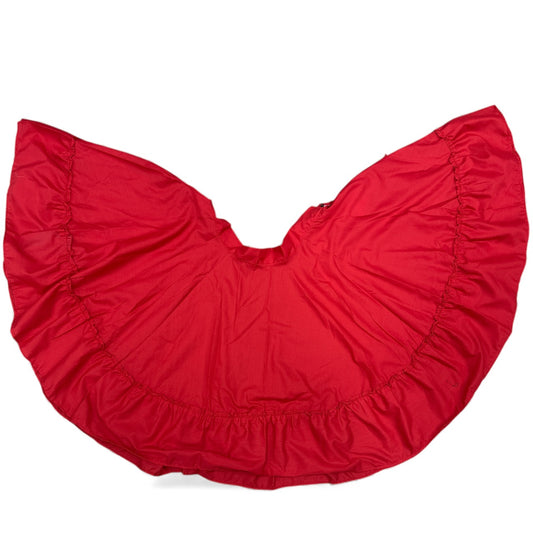Falda Folklorica Roja