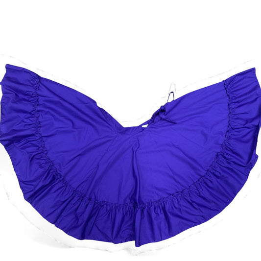 Falda Folklorica Morada