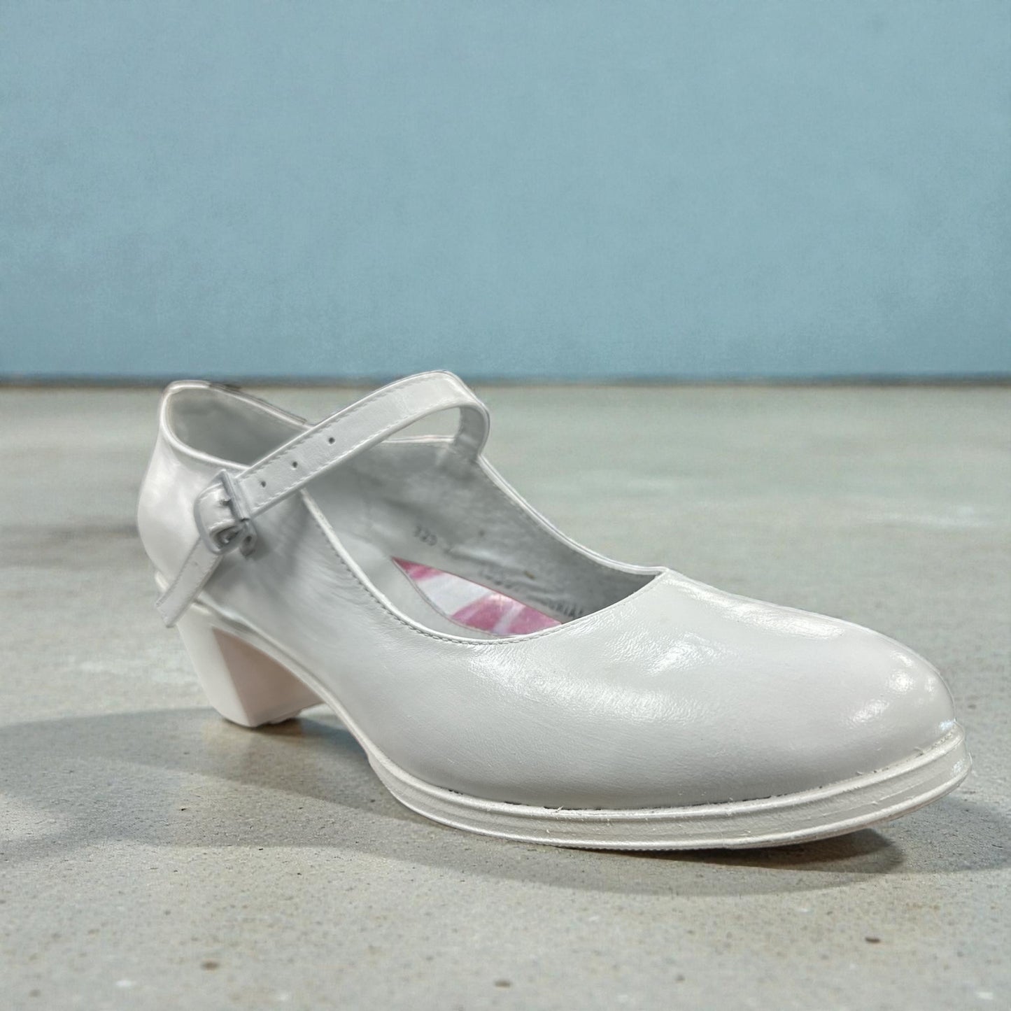 Colonial #325 Zapato Folklorico Blanco Mujer